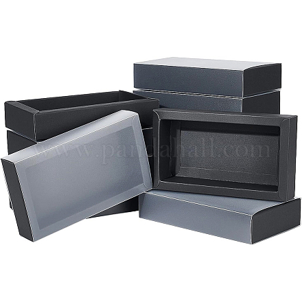 Rechteckige Kraftpapierbox CON-WH0085-28A-01-1