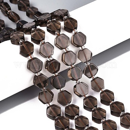 Натуральные ледяные обсидиановые бусинки G-P534-A15-02-1