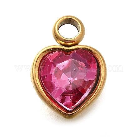 Нержавеющая сталь 304 с подвесками из стразов STAS-Q346-01G-09-1