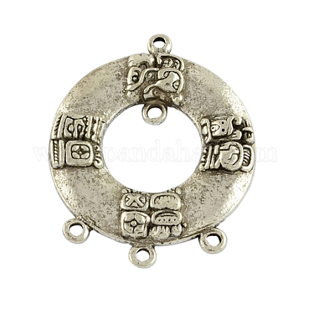 Tibetan Style Alloy Chandelier Components Links TIBE-22983-AS-NR-1
