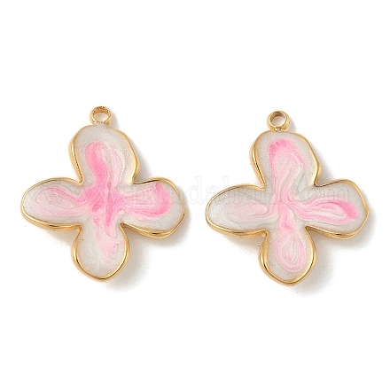 Подвески из нержавеющей стали 304 с эмалью STAS-U057-21G-1