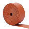 4M Flat Imitation Leather Cord, for Bag Strap Making, Sienna, 40x1.8mm, about 4.37 Yards(4m)/Roll