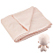 Polyester Fabric, DIY Clothing Accesories, Light Salmon, 1000x1500x0.5mm