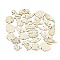 25Pcs Unfinished Wood Cutouts, for DIY Craft Home Decoration Supplies, Mixed Shapes, 14.5~35x15~39.5x2mm