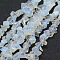 Opalite Beads Strands, Chip, 5~8mm, Hole: 1mm, about 80~81cm