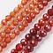 Natural Garnet Bead Strand, Round, Faceted, 2mm, Hole: 0.5mm, about 164pcs/strand, 15.8 inch(40.2cm)