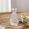 Mini Glass Vases for Flower, Table Decorations, Clear, 61x113mm