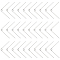 30Pcs Steel Torsion Spring, Raw(Unplated), 34.5x34.5x3.5mm, Hole: 3.5mm