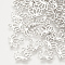Brass Charms, Cut-Out, Nickel Free, Real Platinum Plated, Lotus, 10x12x1mm, Hole: 1mm