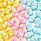 Opaque Acrylic Beads, Fish , Mixed Color, 22x13mm, Hole: 3.3mm