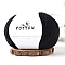 Milk Cotton Knitting Yarn, for Garments Scarves Sweater Shawl Hats, Black, 0.5~1mm, about 131.23 Yards(120m)/Skein