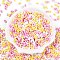 Opaque Acrylic Beads, Peanut, Mixed Color, 6.5x4x3mm, Hole: 1.5mm, about 199pcs/10g