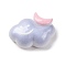 Resin Cabochons, Cloud, Lavender, 17x23x8mm