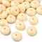 30Pcs Resin Beads, Rondelle, Linen, 10x6mm, Hole: 1.5mm
