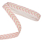 Polyester Ribbons, Pink, 1 inch(25mm)