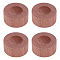 Flat Round Wooden Aromatherapy Diffuser, Essential Oil Diffuser, Sienna, 50x23.5mm