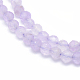 Natural Amethyst Beads Strands G-E411-20B-3mm-3