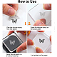 BENECREAT Butterfly Clear Stamps Butterfly Flowers Farm PVC Silicone Stamps for for DIY Scrapbooking DIY-WH0167-57-0006-3