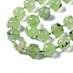 Chapelets de perles de jade blanche naturelle G-T132-047C-3