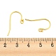 925 Sterling Silver Hoop Earring Findings STER-H107-02G-3