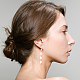 Anattasoul 2 paia 2 orecchini pendenti con perle naturali in stile EJEW-AN0002-66-4
