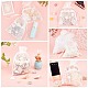 Lace Organza Drawstring Gift Bags OP-WH0009-05-5