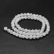 Chapelets de perles en quartz naturel craquelé G-K285-02-6mm-2