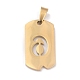 Ion Plating(IP) 304 Stainless Steel Pendants STAS-O127-D06-2