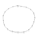 304 Edelstahl Kabelkette Halsketten NJEW-M183-05P-2