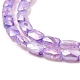 Chapelets de perles en verre imitation jade GLAA-P058-04A-01-3