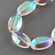 Electroplate Glass Beads Strands EGLA-S059-22x14mm-07-1