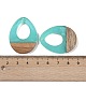 Подвески из смолы и дерева WOOD-F015-17E-3