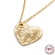 925 подвесные стерлингового серебра ожерелья NJEW-H209-09G-1
