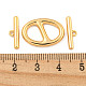 Латуни Переключить застежками KK-A223-03G-5
