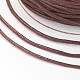木綿糸ワックスコード  サドルブラウン  1.5mm  約100ヤード/ロール（300フィート/ロール） YC-R003-1.5mm-299-3