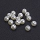 Imitated Pearl Acrylic Beads PACR-6D-12-1