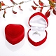 Scatole porta anelli in velluto per San Valentino PW-WG79222-06-1