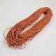 Braided Imitation Leather Cords LC-S005-011-2