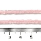 Granos naturales de abalorios de cuarzo rosa G-B064-A30-5