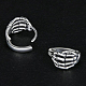 925 серьги-кольца в форме скелета из стерлингового серебра TS8086-4