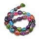 Nuggets Natural Crackle Agate Beads Strands G-P031-06-3