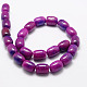 Dyed Natural Jade Beads Strands G-K055-01-2