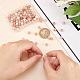 OLYCRAFT 100 Pcs Round Natural Sunstone Beads 6mm Round Smooth Gemstone Beads Crystal Energy Loose Beads for Jewelry Bracelet Necklace Earring Making DIY Craft G-OC0001-37-3