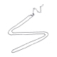 304 Edelstahl-Kabelketten-Halskette für Männer und Frauen NJEW-N050-A04-S20-3