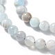 Natural Aquamarine Beads Strands G-I349-01A-01-3