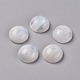 Cabochons naturels en pierre de lune arc-en-ciel G-L539-14mm-01-1