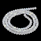 Chapelets de perles en verre transparente   EGLA-A034-T4mm-MB19-4