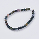 Natural Indian Agate Beads Strands G-G515-4mm-05-2