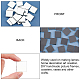 PandaHall 280g 0.78 inch Square Glass Mirror Tiles Mini Glass Decorative Mosaic Tiles for Home Decoration Crafts Jewelry Making GLAA-PH0007-90-3