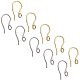 UNICRAFTALE 100pcs(50pairs) Stainless Steel Earring Hooks STAS-UN0001-43-1